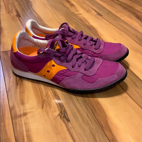 saucony bullet purple